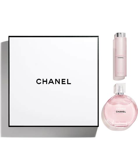 coffret chance chanel|Chanel chance eau tendre set.